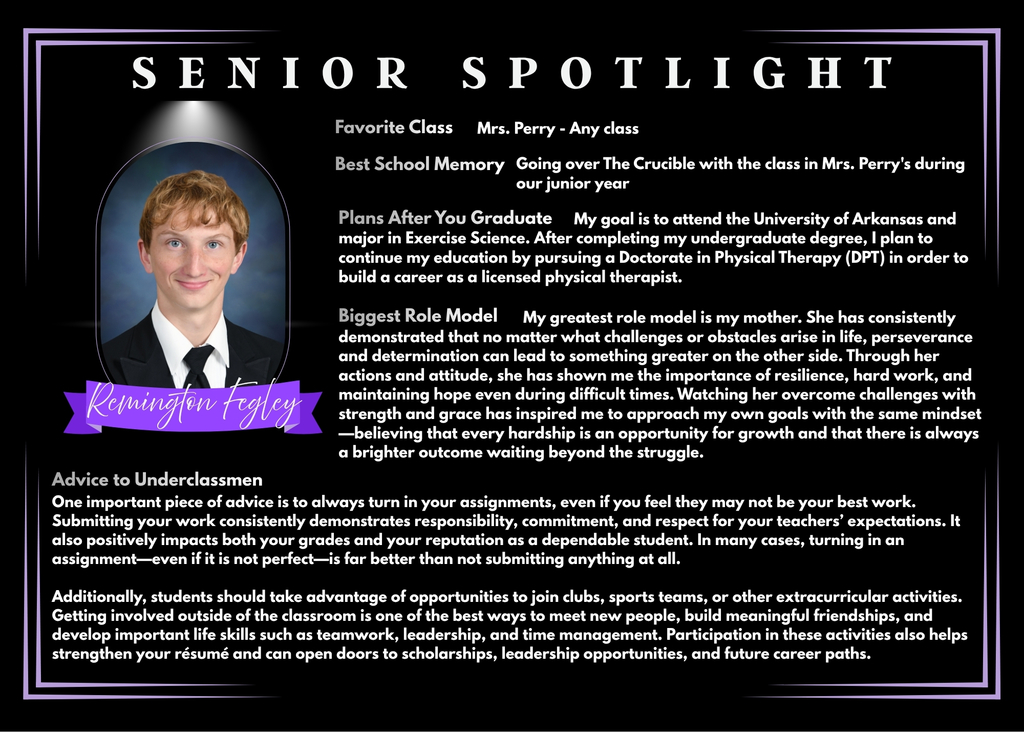 Senior Spotlight
