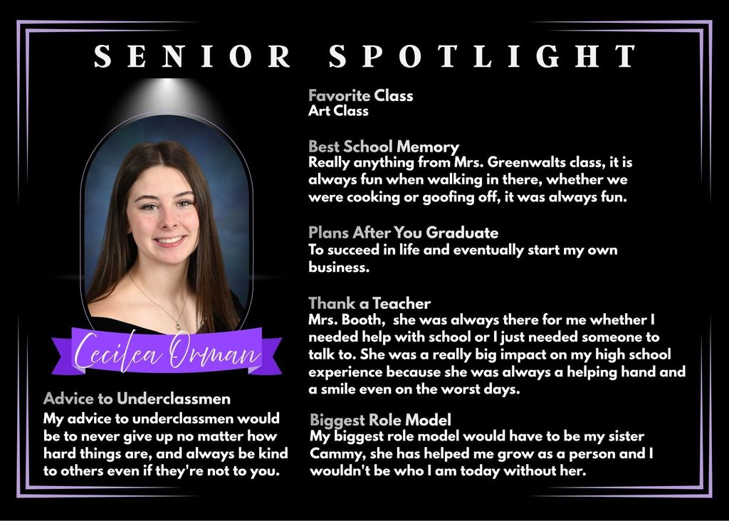 Senior Spotlight