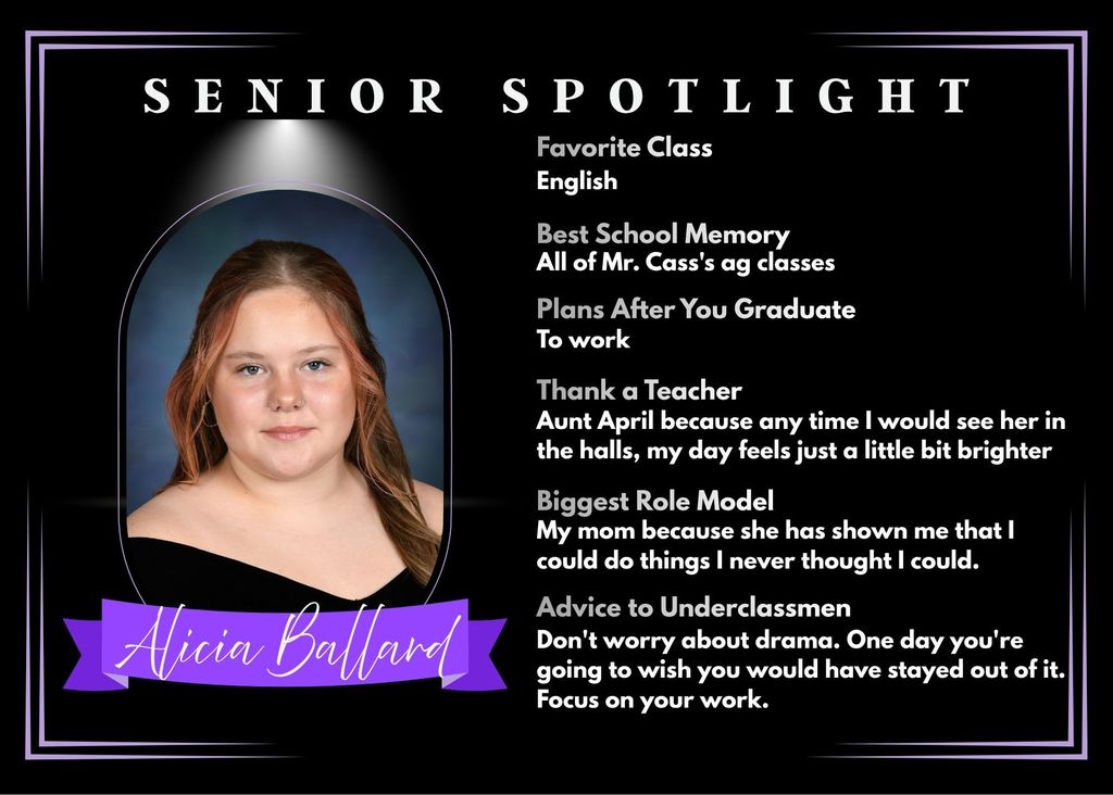 Senior Spotlight