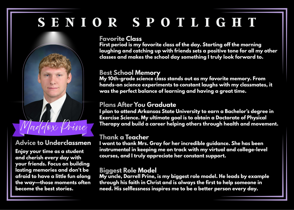 Senior Spotlight