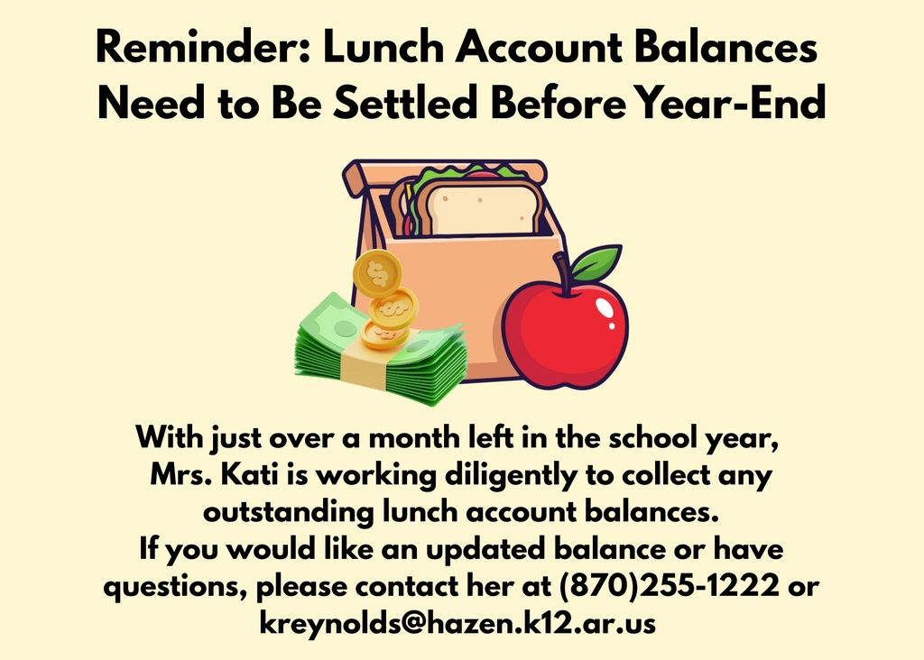 Lunch Money Due