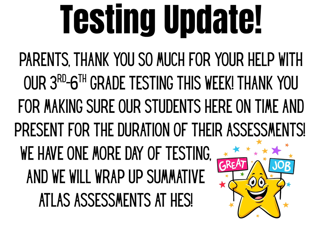 Testing Update