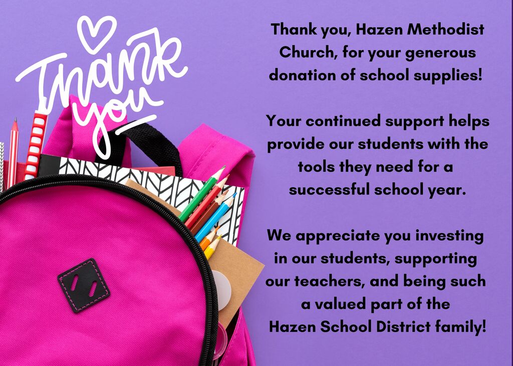School Supply Donation