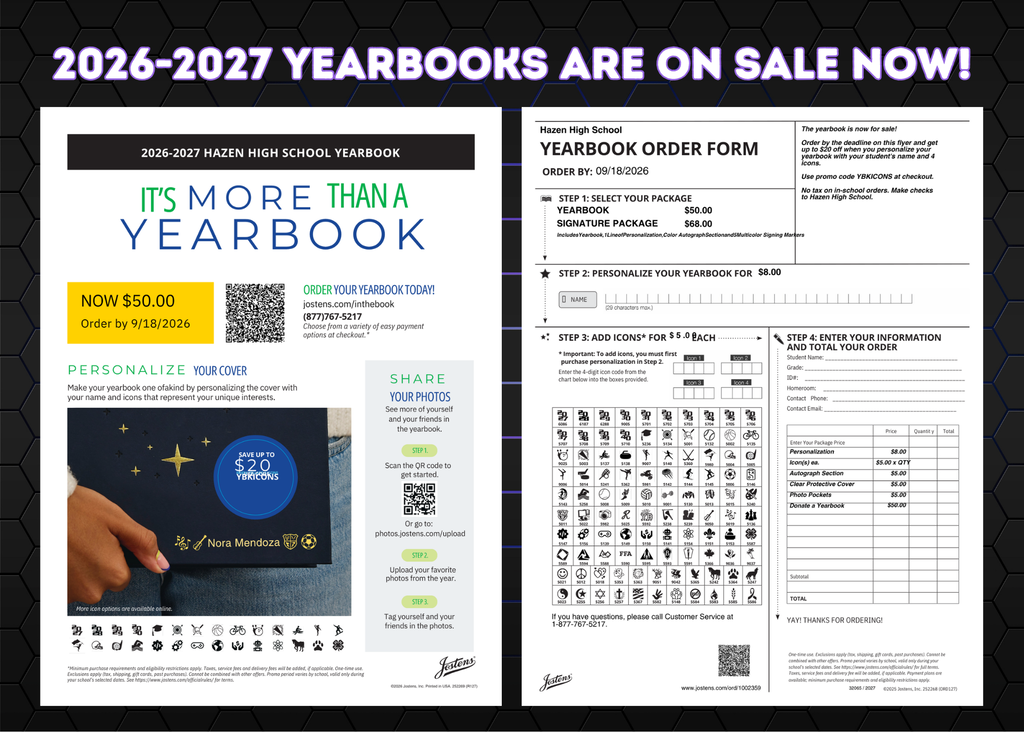 Yearbook Sale