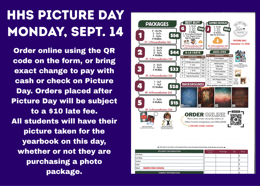 HHS Picture Day