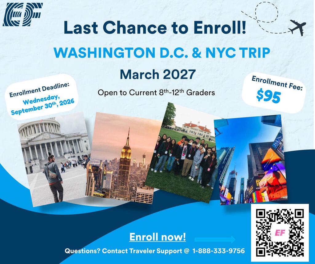 EF Trip Enrollment Info