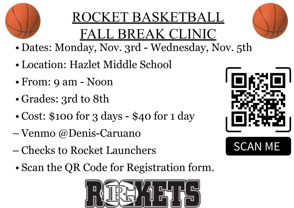 Rocket Basketball Fall Break Clinic