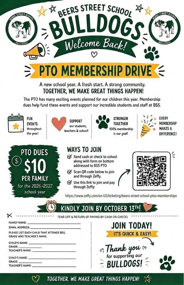 PTO Membership Drive