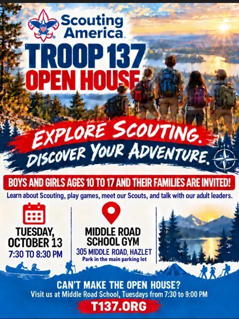 Troop 137 Open House