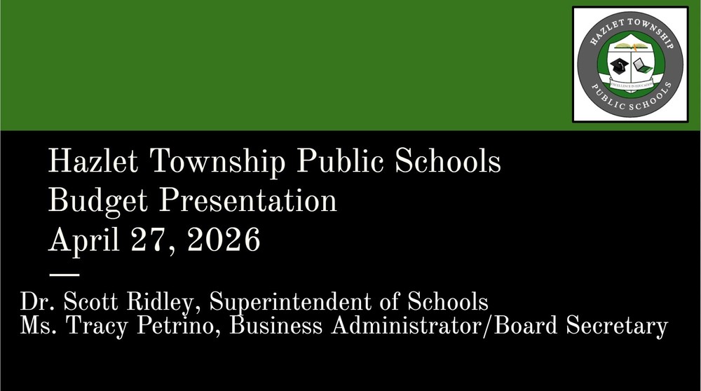 Budget Presentation Title Slide
