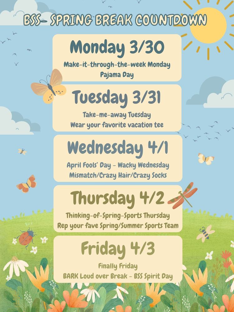 Spring Break Countdown