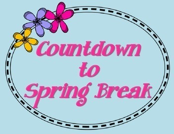 spring break countdown