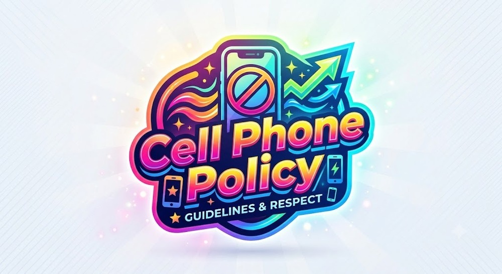 Cell Phone Policy Logo