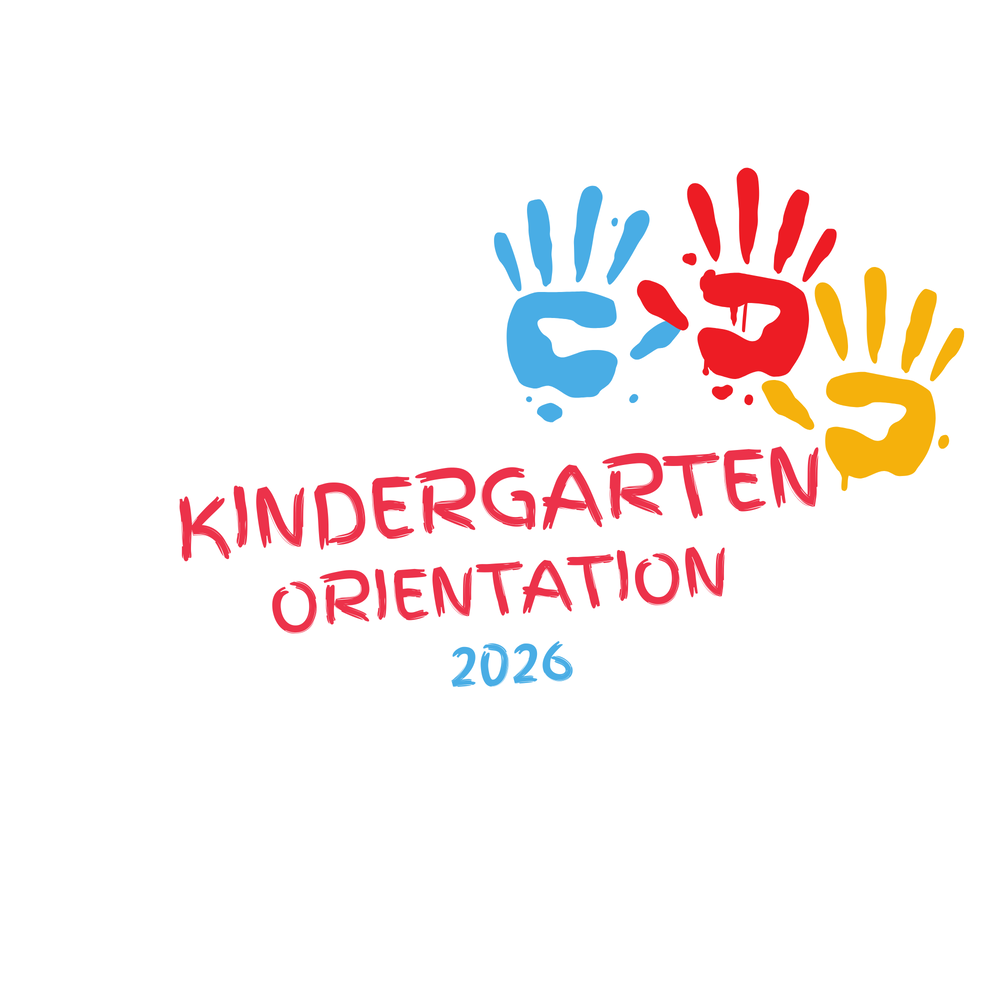 kindergarten orientation with handprints 2026