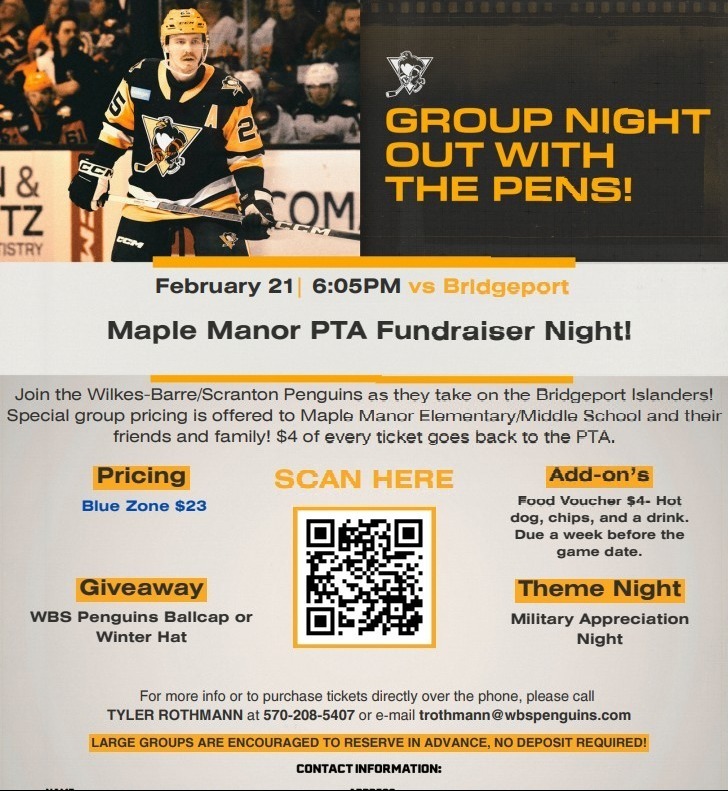 PTA Fundraiser Flyer 2026