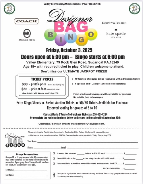 flyer for bingo