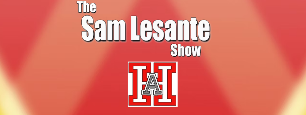 sam lesante show banner with HASD logo