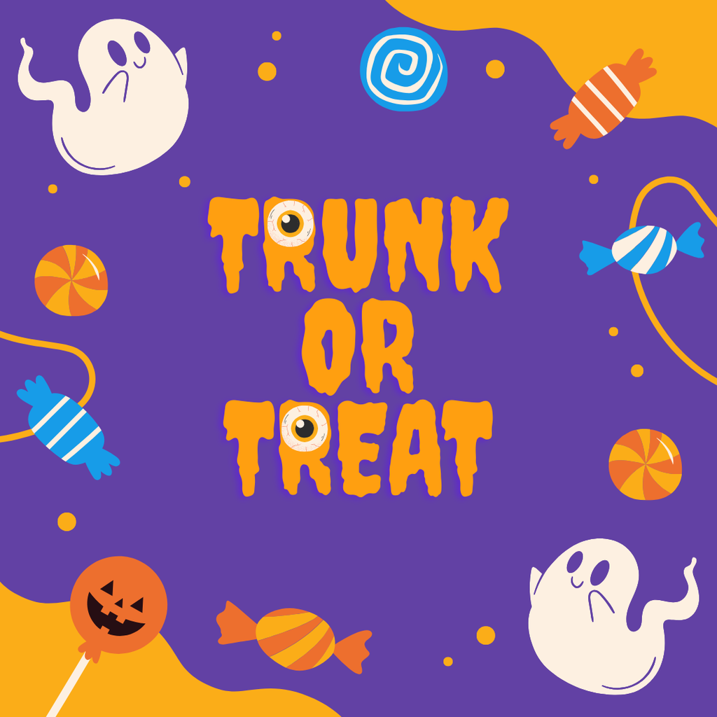 trunk or treat clip art flyer