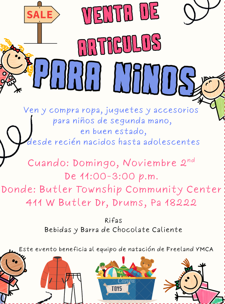 spanish flyer for tag sale