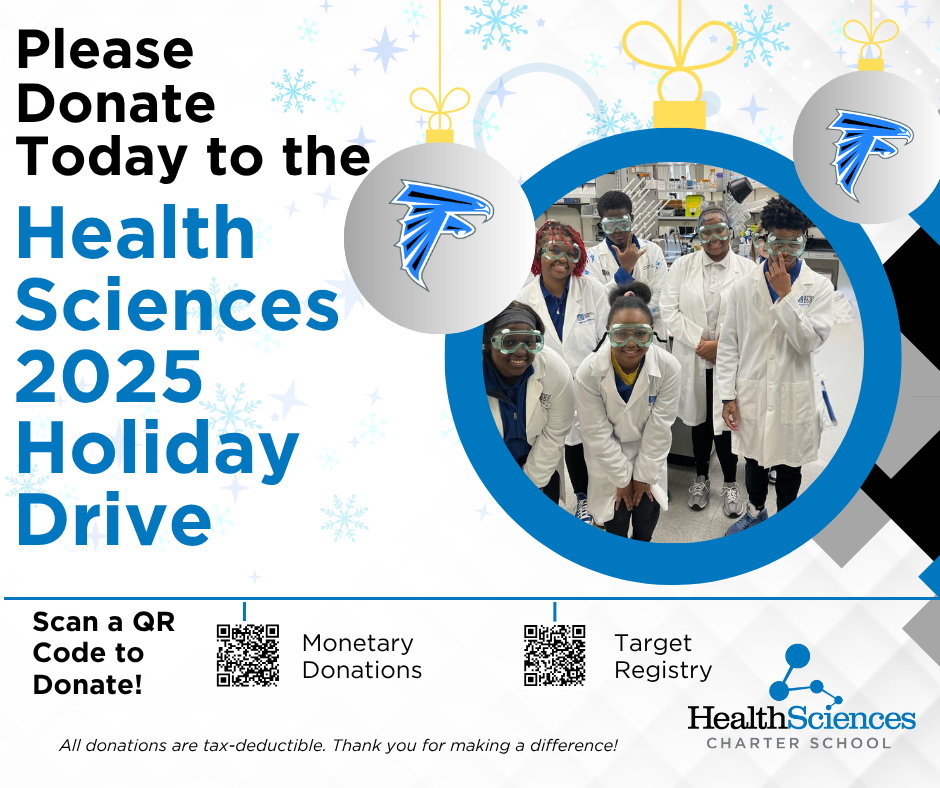Please Donate to the Health Sciences 2025 Holiday Drive