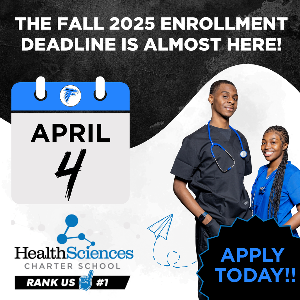 The Deadline to enroll for the Fall 2025-26 School Year is April 4th. Apply today!