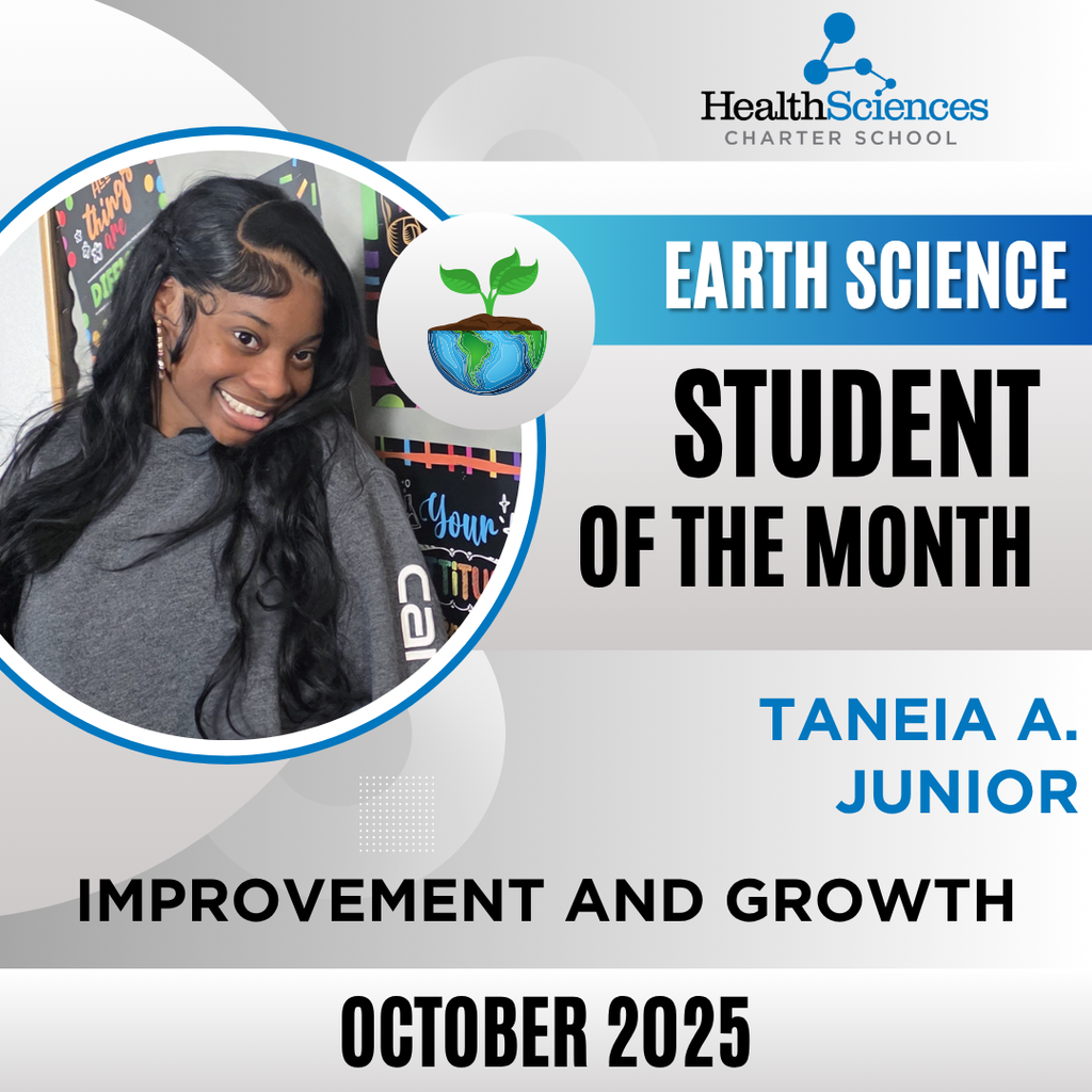 October Student of the Month: Taneia Anderson Earth Science