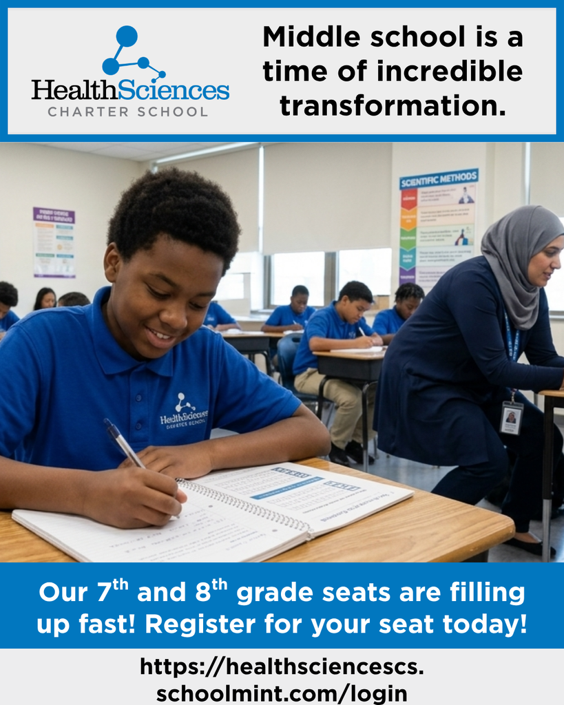 Middle School is a time for transformation.  Our 7th and 8th grade seats are filling up fast! Register for your seat today!