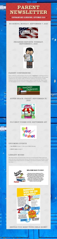 September Parent Newsletter