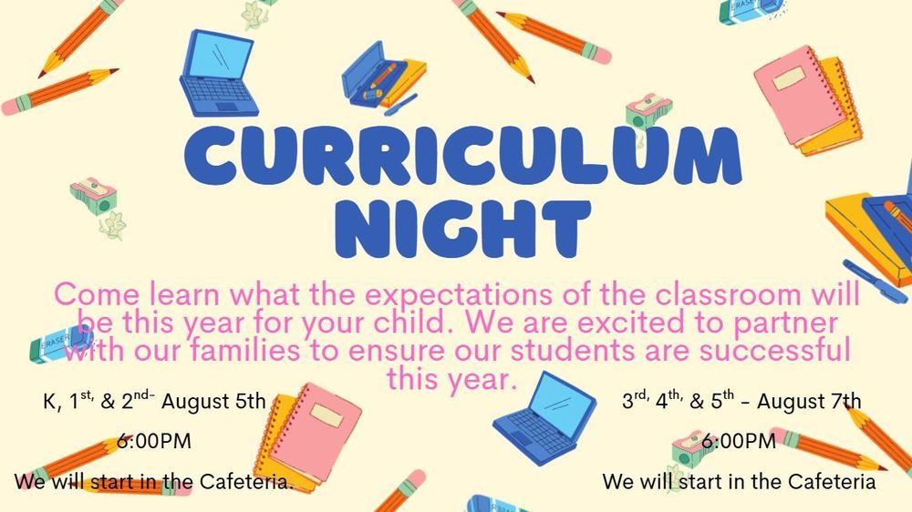 Curriculum Night