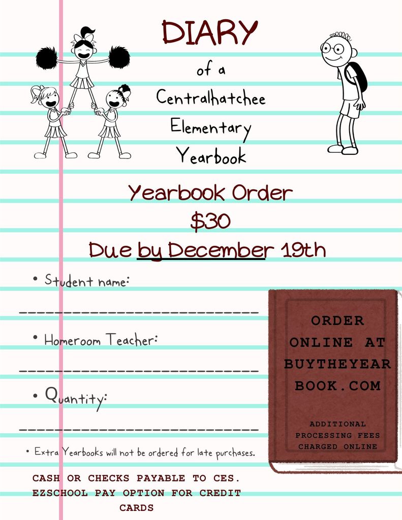 Diary of a Centralhatchee Elementary Yearboook