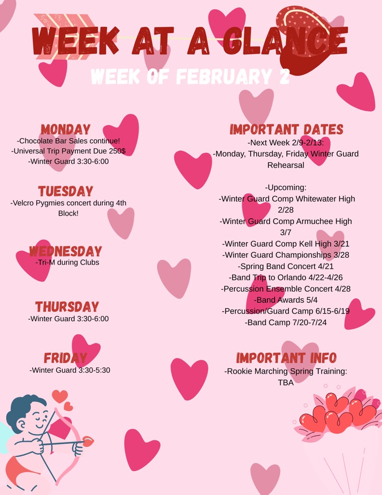 Week at a Glance 2/2