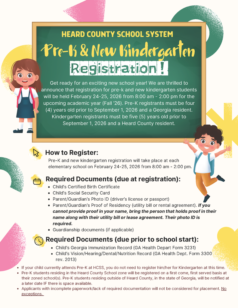 Pre-K flyer