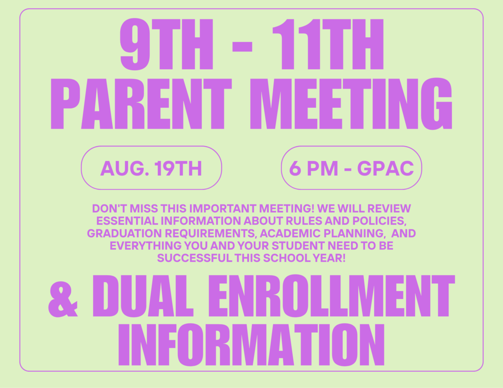 9th-11th Parent Night 2026