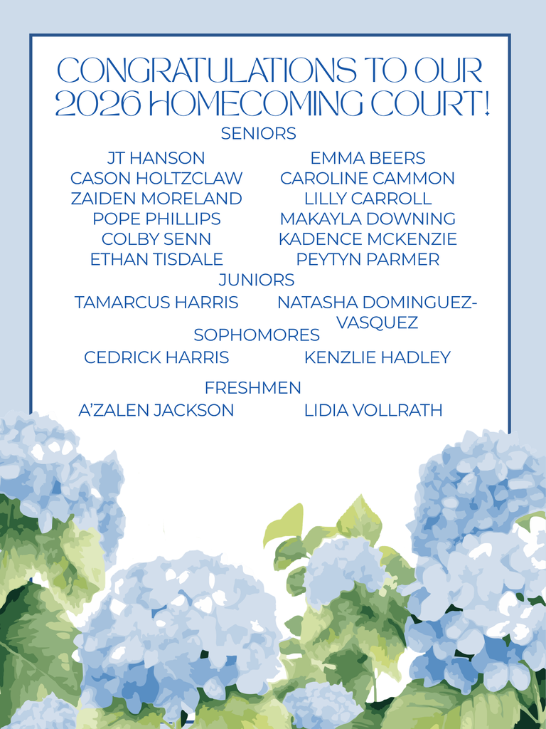 2026 Homecoming Court