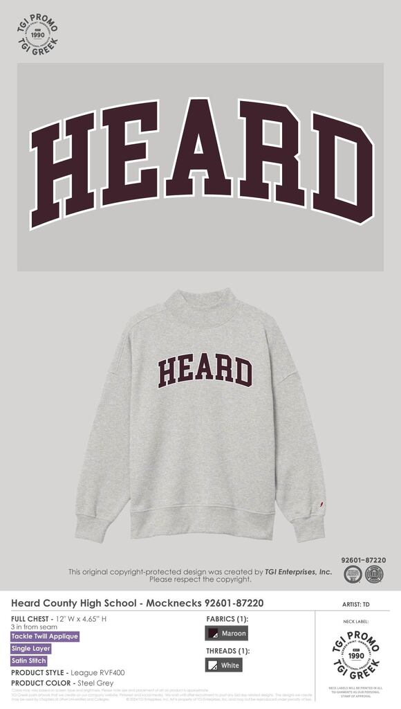 Heard Mockneck