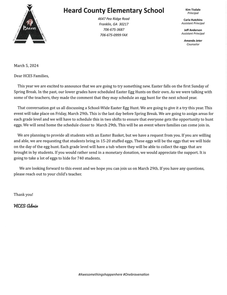 Heard County Elementary School Heard County Elementary School