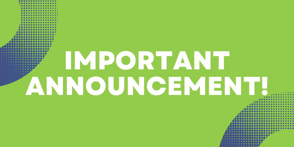Important Announcement