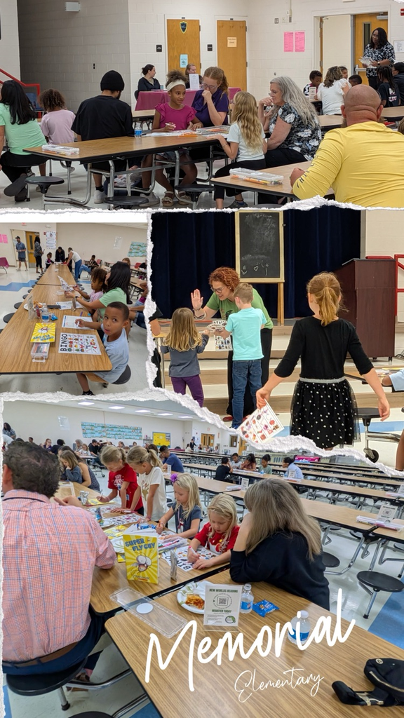 12.4.25 Memorial Elementary’s Holiday Bingo, Books, & Bites