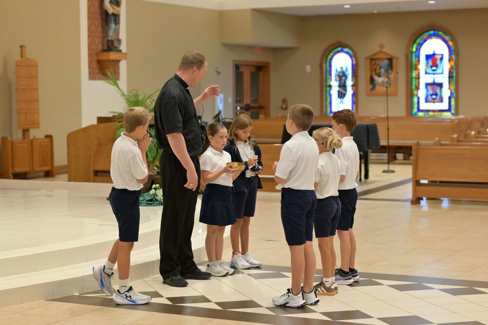 Holy Family Elementary Catholic School Altar Server Training