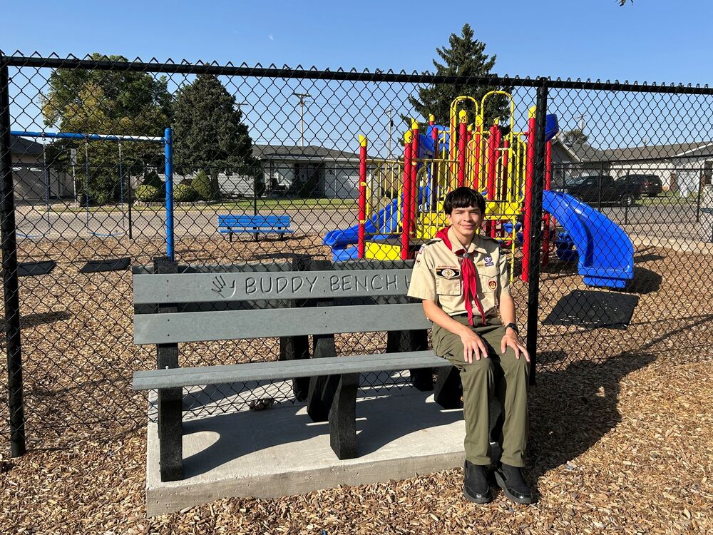 HFE Buddy Bench Aydan Church