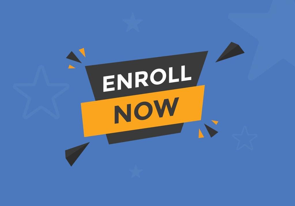 enroll now