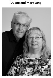Duane and Mary Lang Portrait