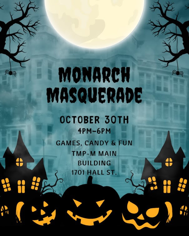 Monarch Masquerade flier