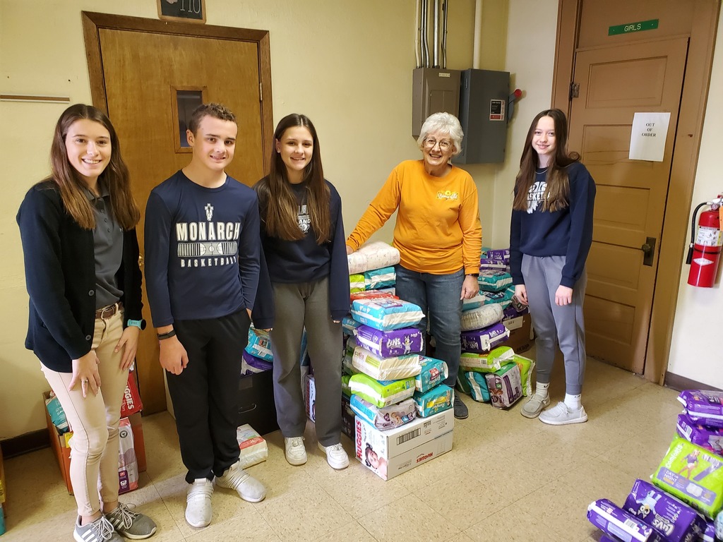 Diapers at the Food Bank