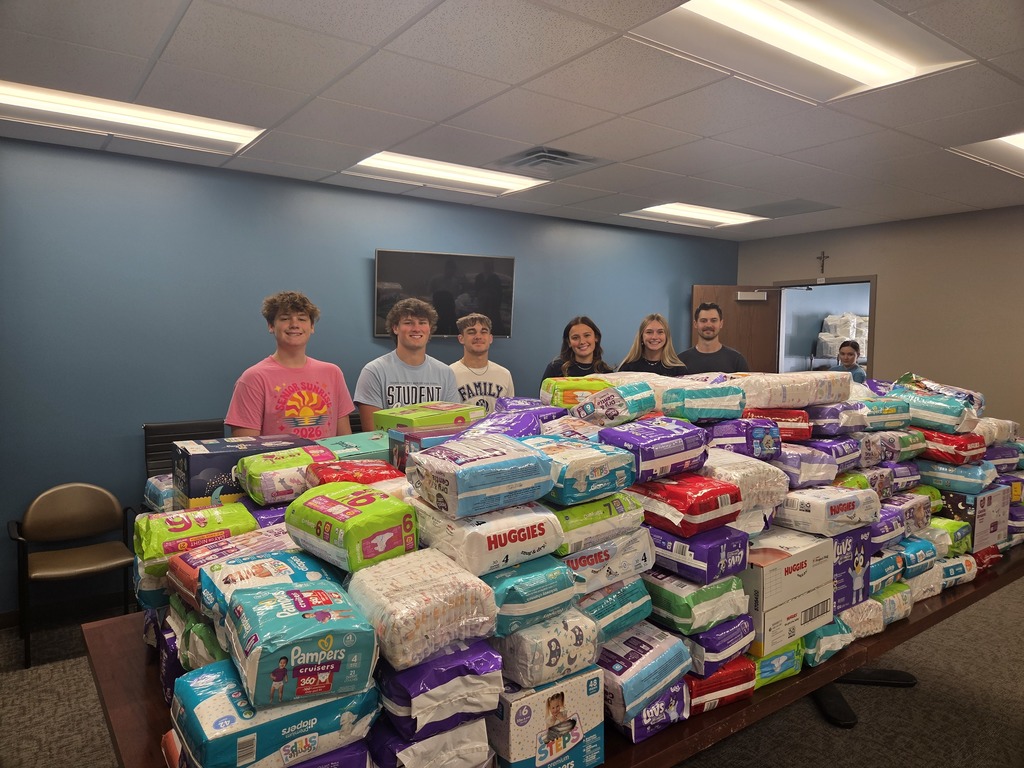 Diapers at Catholic Charitites