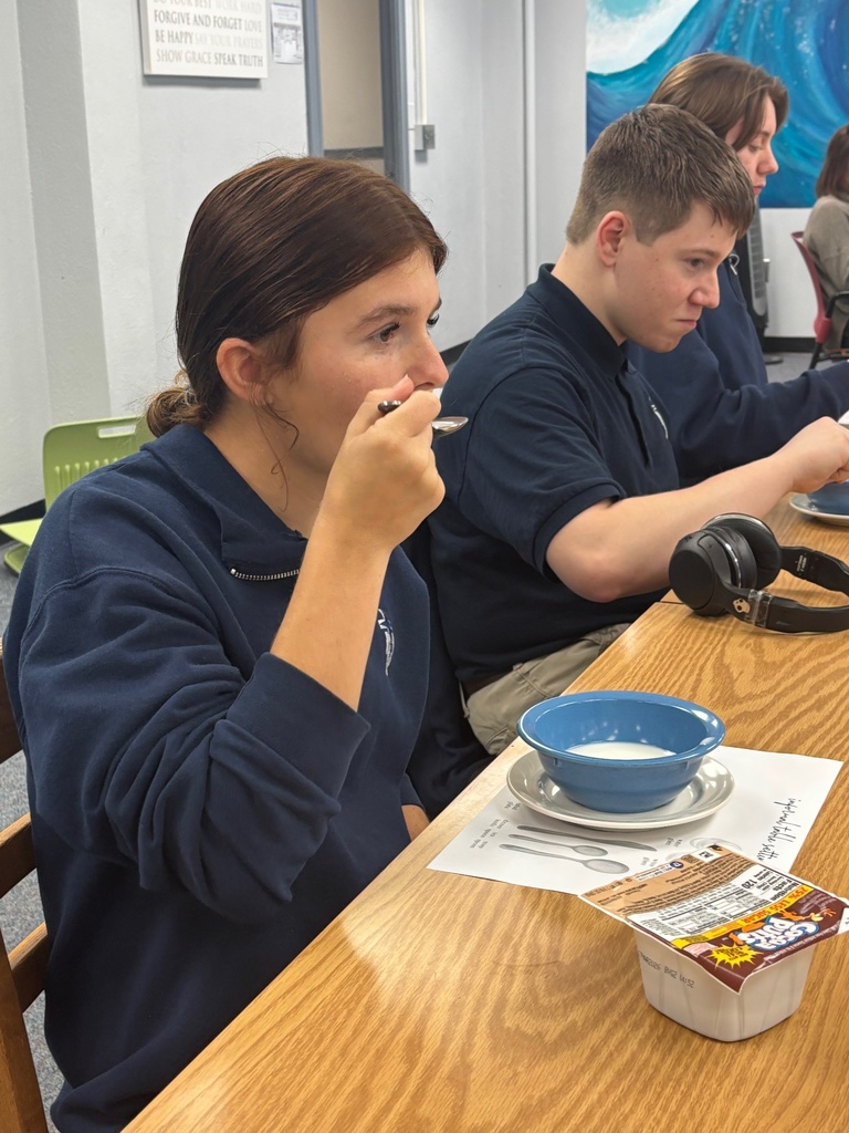 Practicing soup etiquette