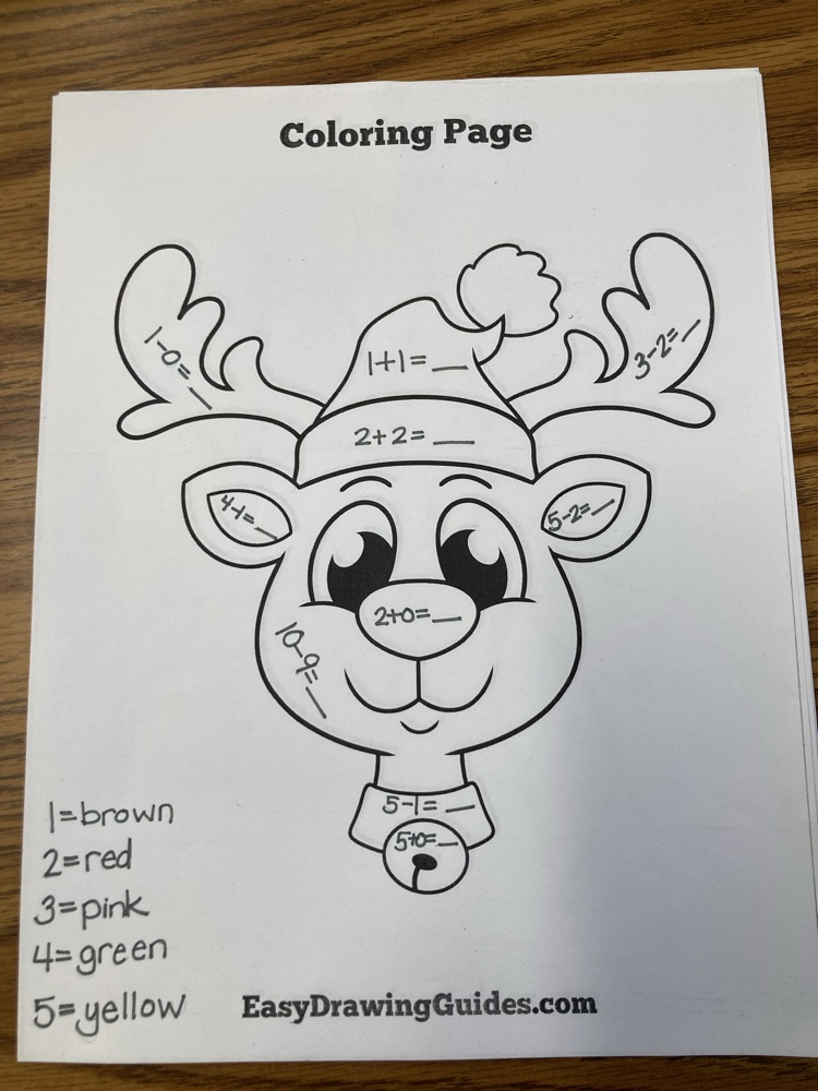 color-by-number math