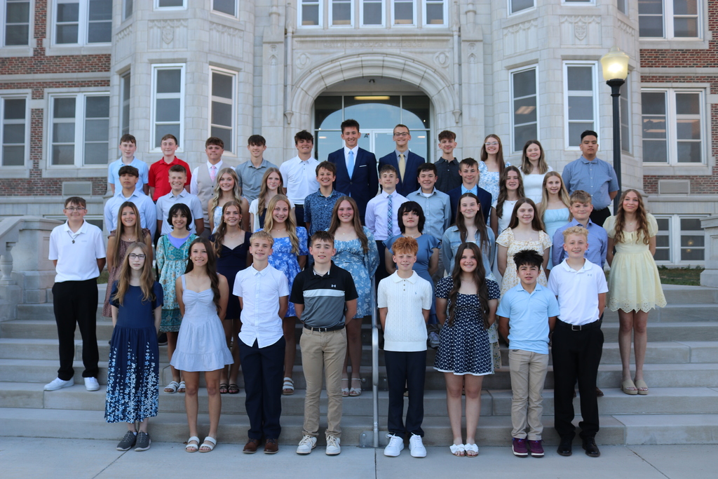 The Class of 2030 was honored at Mass and a fun night on Friday, May 8th.