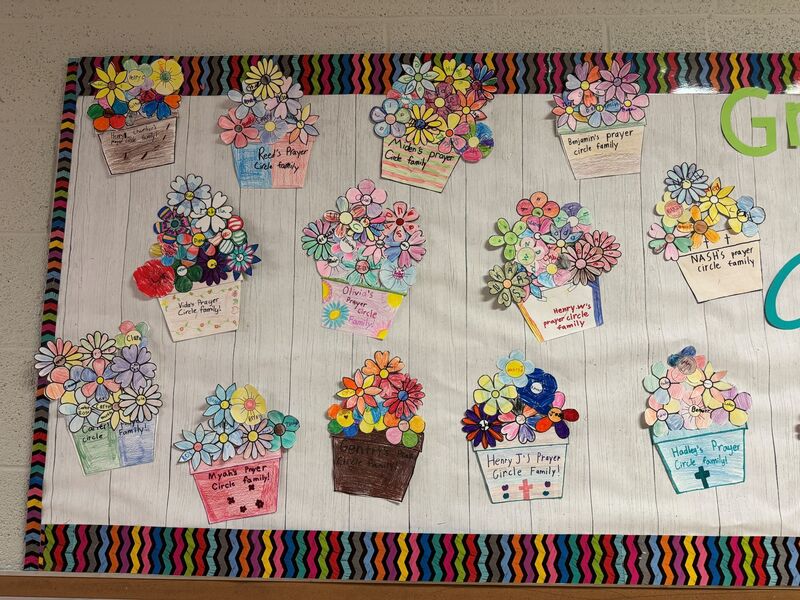 Holy Family Elementary Catholic School Prayer Circles Group Project
