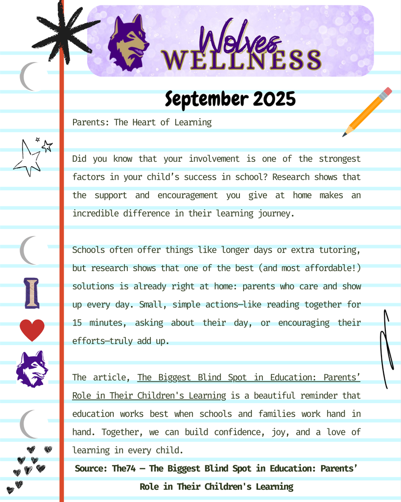 Wolves Wellness Sept 2025